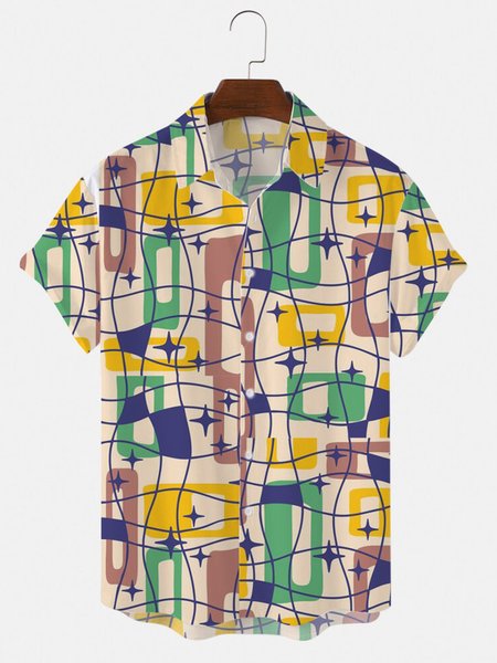

Casual Shirts & Tops, As picture, Short Sleeves Shirts