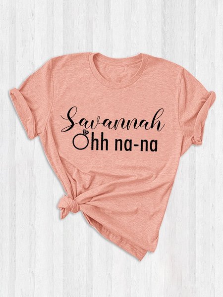 

Savannah Ohh Na Na Shift Friends T-Shirts, Pink, Sister T-shirts