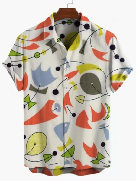 

Casual Shirts & Tops, As picture, Short Sleeves Shirts