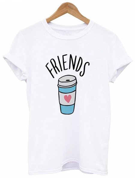 

Best Friend Couple T-Shirts, White, Sister T-shirts