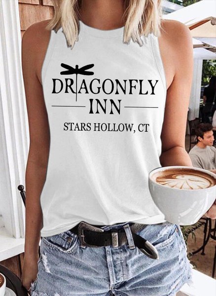 

Cotton-Blend Sleeveless Shirts & Tops, White, Tank Tops
