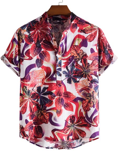 

Men's Linen Vintage Shirts, White, Shirts