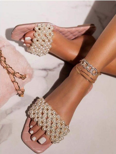 

Estate Perla Sandali, Rosa, Sandals