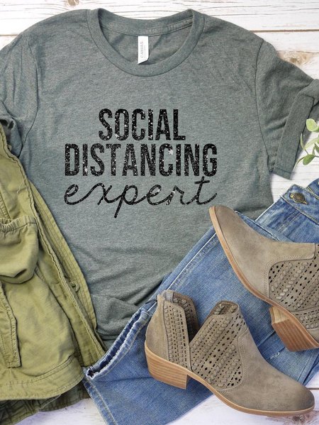 

Short Sleeve Casual O-Neck Shirts & Tops, Gray, T-shirts