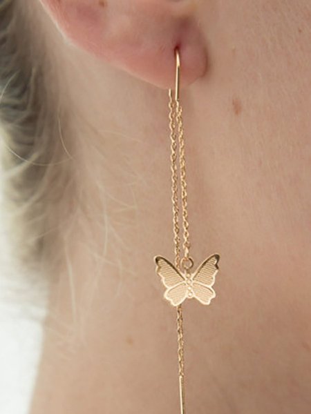 

Butterfly Casual Earrings, As picture, Earrings