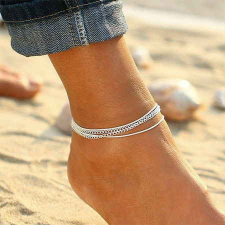 

Sexy Anklet, Silver, Anklets
