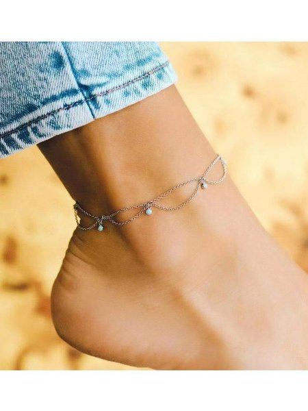 

Casual Anklets, Silver, Bracelets & Anklets