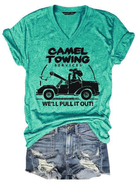 

Camel Towing Women's T-Shirt, Grass green, T-shirts