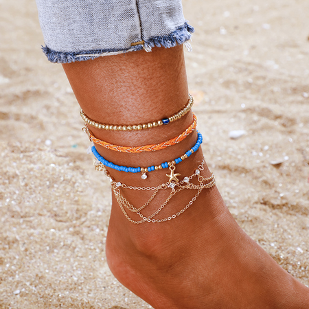 

Casual Anklets, Multicolor, Others