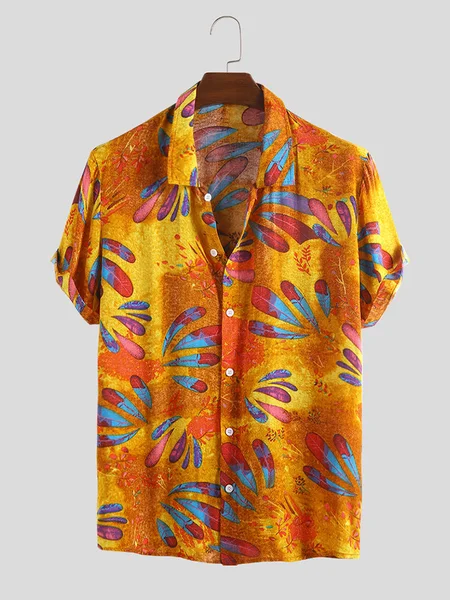 

Casual Shirts & Tops, As picture, Short Sleeves Shirts