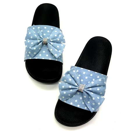 

Denim Home Wear Slippers, Lightblue, Slippers