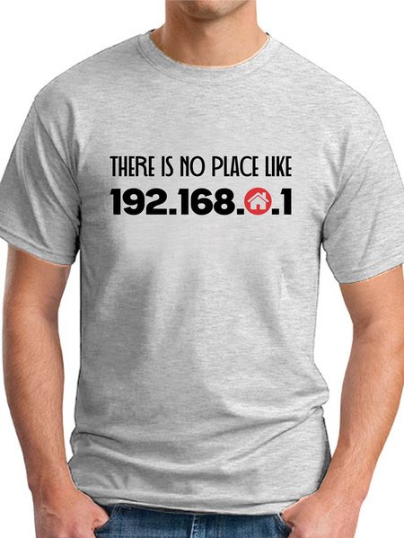

There’s No Place Like Home Men's T-shirt, Light gray, T-shirts