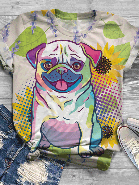 

Casual Short Sleeve Shirts & Tops, Green, T-shirts