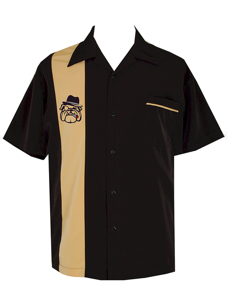 

Men's New Style Short Sleeve Casual Loose Shirt, Black, Men's Floral shirt