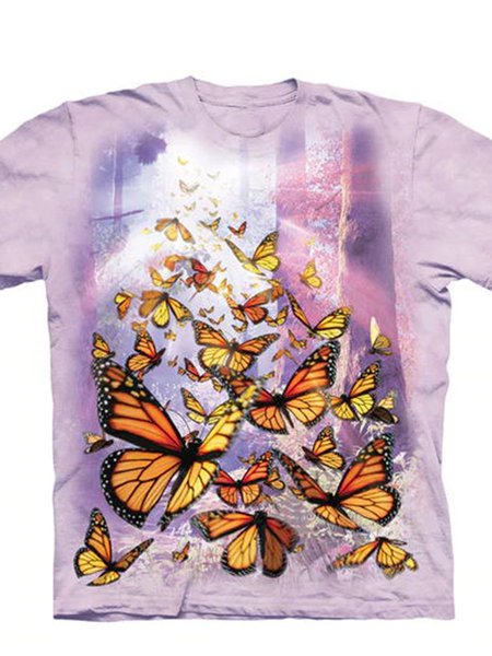 

Monarch Butterflies Women's T-Shirt, As picture, T-shirts