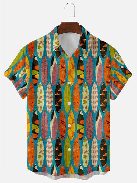 

Printed Casual Tribal Shirts & Tops, Color, Shirts