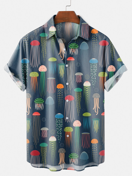

Casual Shirts & Tops, Navy blue, Polos
