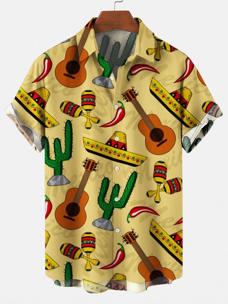 

Men's Cinco de Mayo fun shirt, Yellow, Shirts