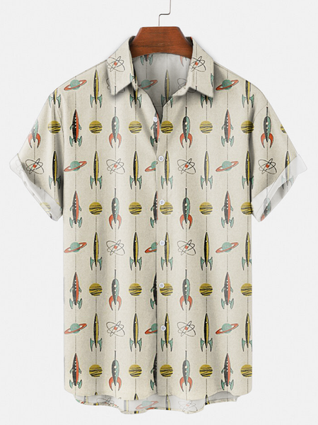 

Casual Shirts, Khaki, Men's Floral shirt