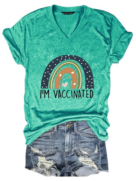 

I'm Vaccinated Women Tee, Grass green, T-shirts