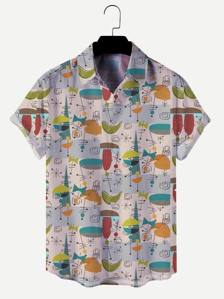 

Regular Fit Short Sleeve Casual Shirt for Men, Color, Men's shirts