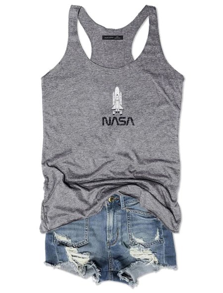 

Explore the universe Tank Top, Gray, Tank Tops
