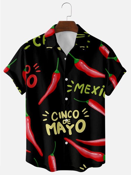 

Shirt Collar Shirts & Tops, Black, Men's shirts