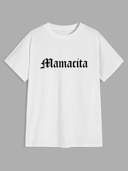 

Mamacita Graphic Tee, White, T-shirts