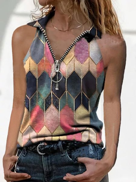 

Shift Sleeveless Casual Tanks & Camis, As picture, Tanks & Camis