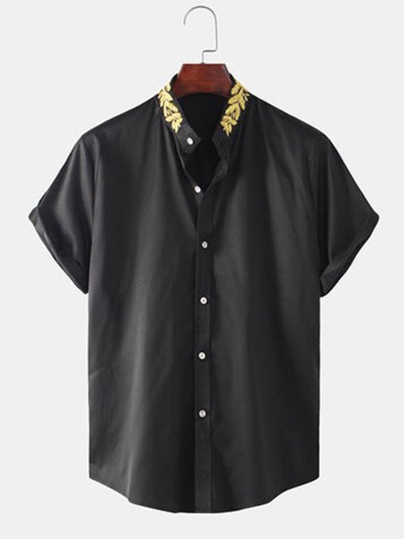 

Casual Shirts, Black, Men's Floral shirt