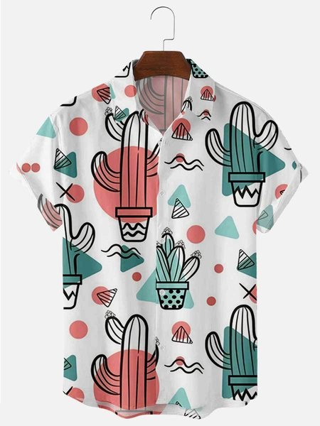 

Regular Fit Short Sleeve Casual Shirt for Men, Color1, Shirts