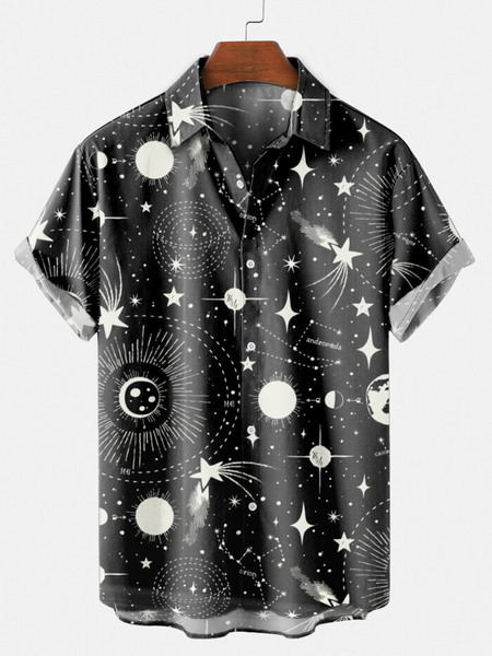 

Shirt Collar Shirts & Tops, Black, Shirts