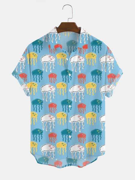 

Shirt Collar Shirts & Tops, As picture, Shirts