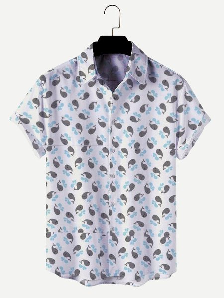 

Regular Fit Short Sleeve Casual Shirt for Men, Color1, Short Sleeves Shirts