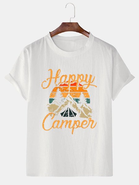 

Casual T-shirt, White, Men's t-shirts