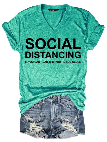 

Social Distancing Women's T-Shirt, Grass green, T-shirts