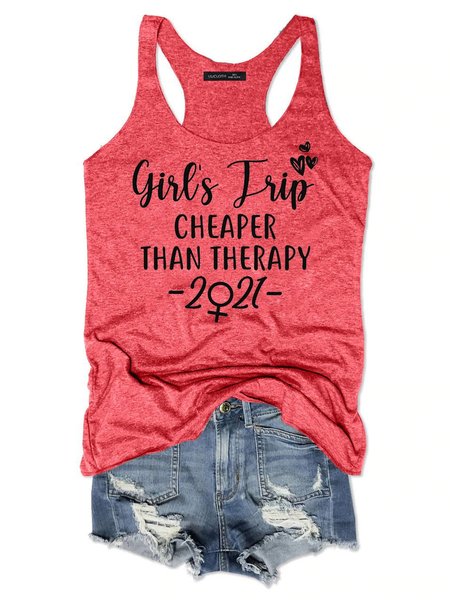 

Girls Trip Shirts & Tops, Red, Tank Tops