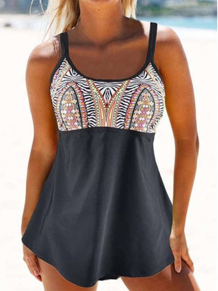

Estate Costume da Bagno Gonna Diviso costume da bagno bikini, Nero, Swimwear