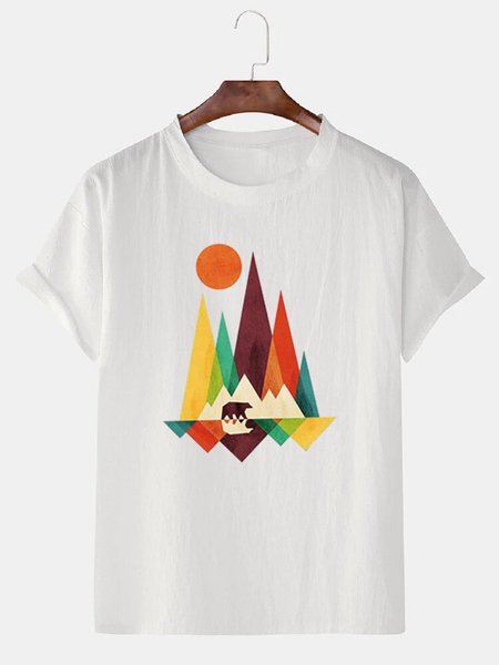 

Crew Neck Shirts & Tops, White, Men's t-shirts
