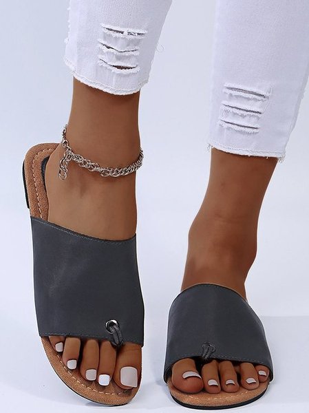 Daily Sandals, Gray, Shoes