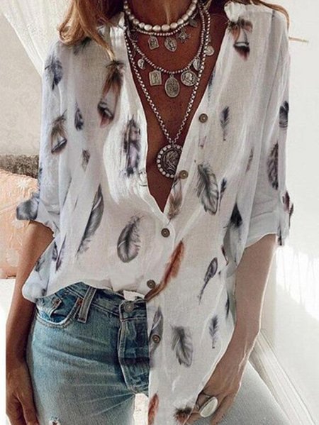 

Holiday Shift Blouse, White, Blouses & Shirts