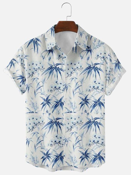 

Cotton-Blend Casual Shirts & Tops, As picture, Shirts