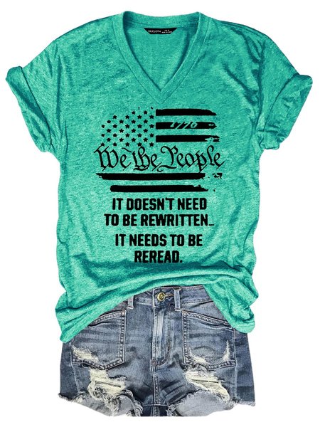 

It Doesn't Need To Be Rewritten Women's T-Shirt, Grass green, T-shirts