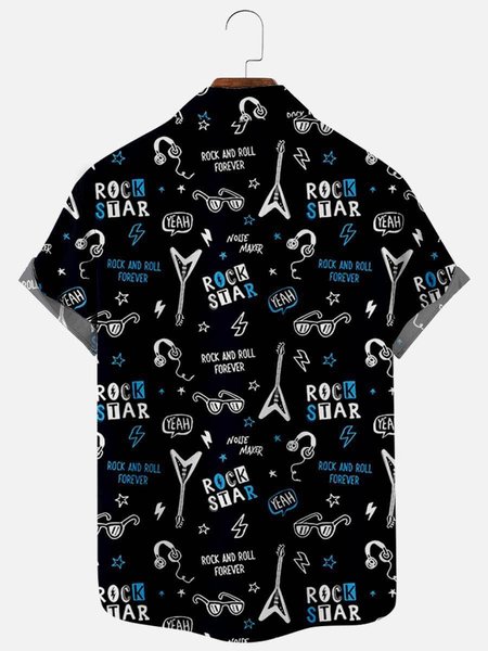 

Regular Fit Short Sleeve Casual Shirt for Men, Color, Short Sleeves Shirts