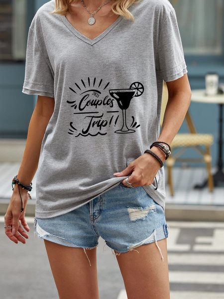 

trip and Emergency tee, Gray, T-shirts