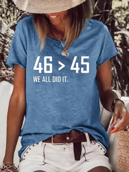

46th President Shirt, Blue, T-shirts