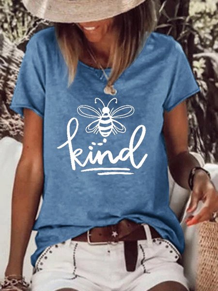 

Be Kind Shirt, Blue, T-shirts