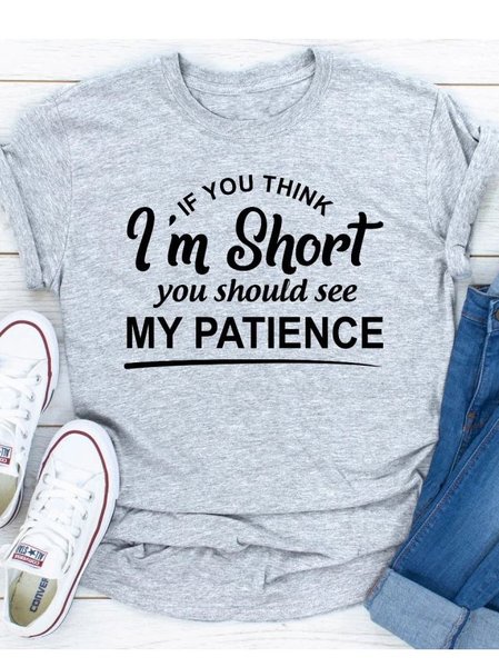 

Short Sleeve Casual Shirts & Tops, Gray, T-shirts