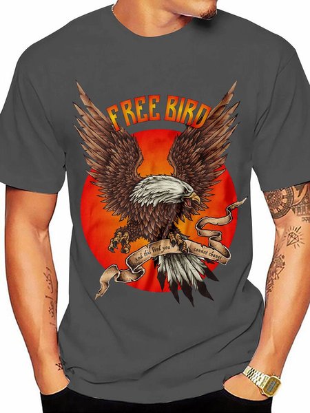 

Lynyrd Skynyrd Men Tee, Deep gray, T-shirts