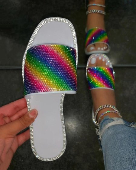 Moda pantofola, Bianco, Slippers